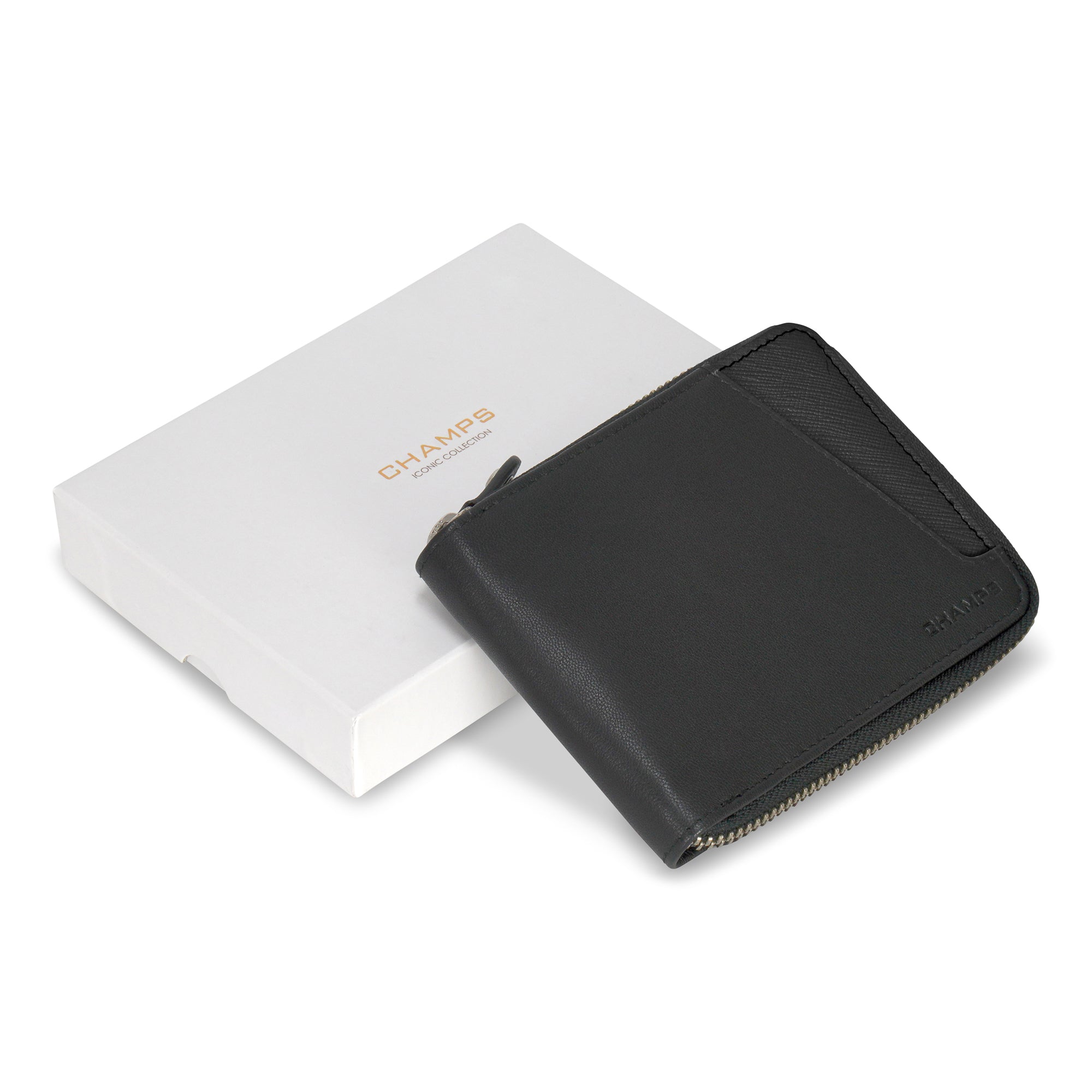 Iconic / Leather Zip Around Wallet 5
