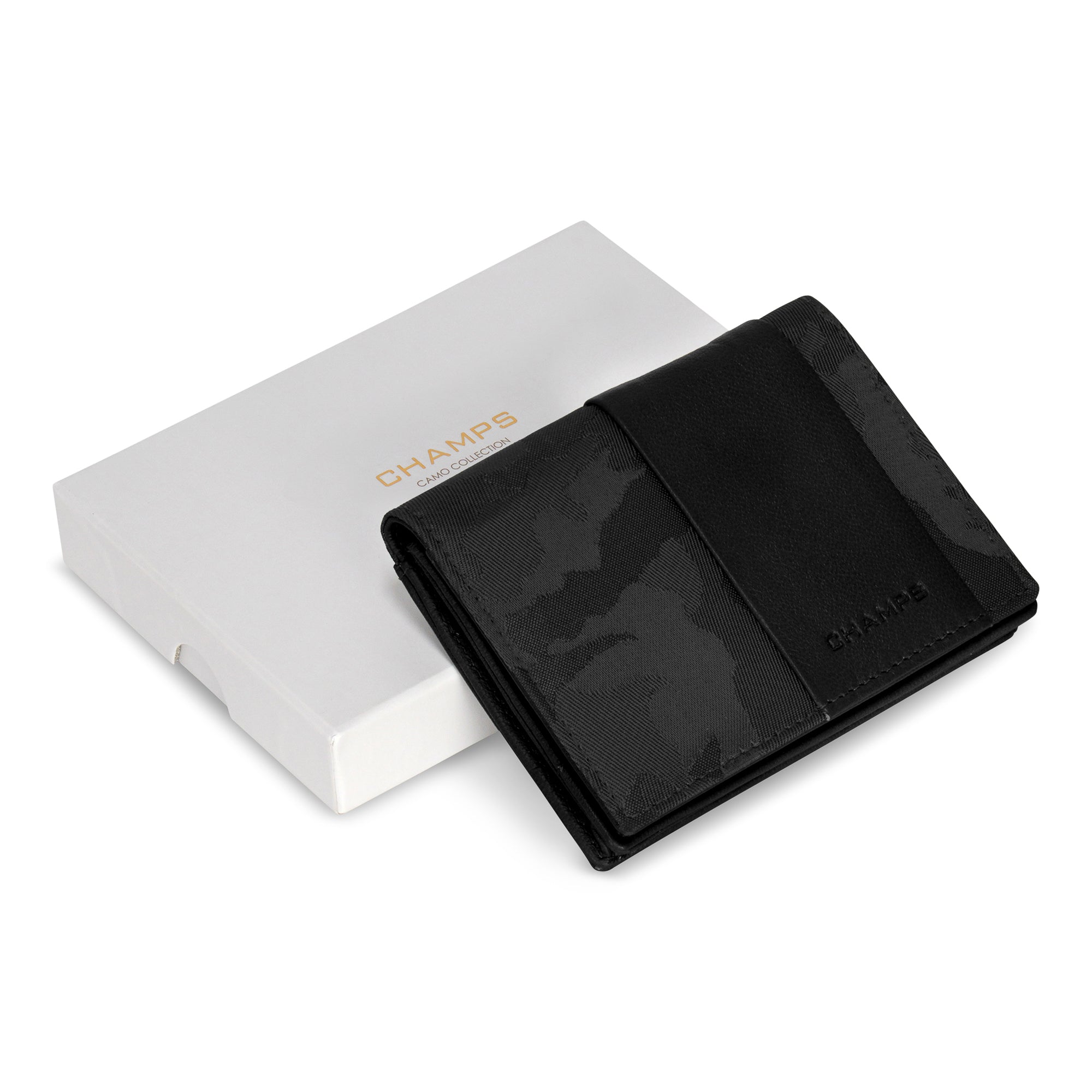 Camo / Leather Cardholder 4