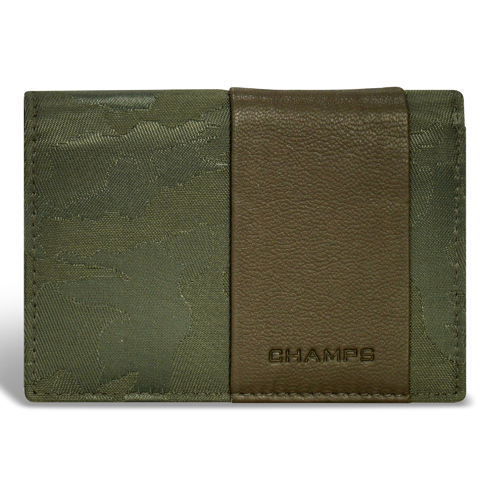 Camo / Leather Cardholder 6