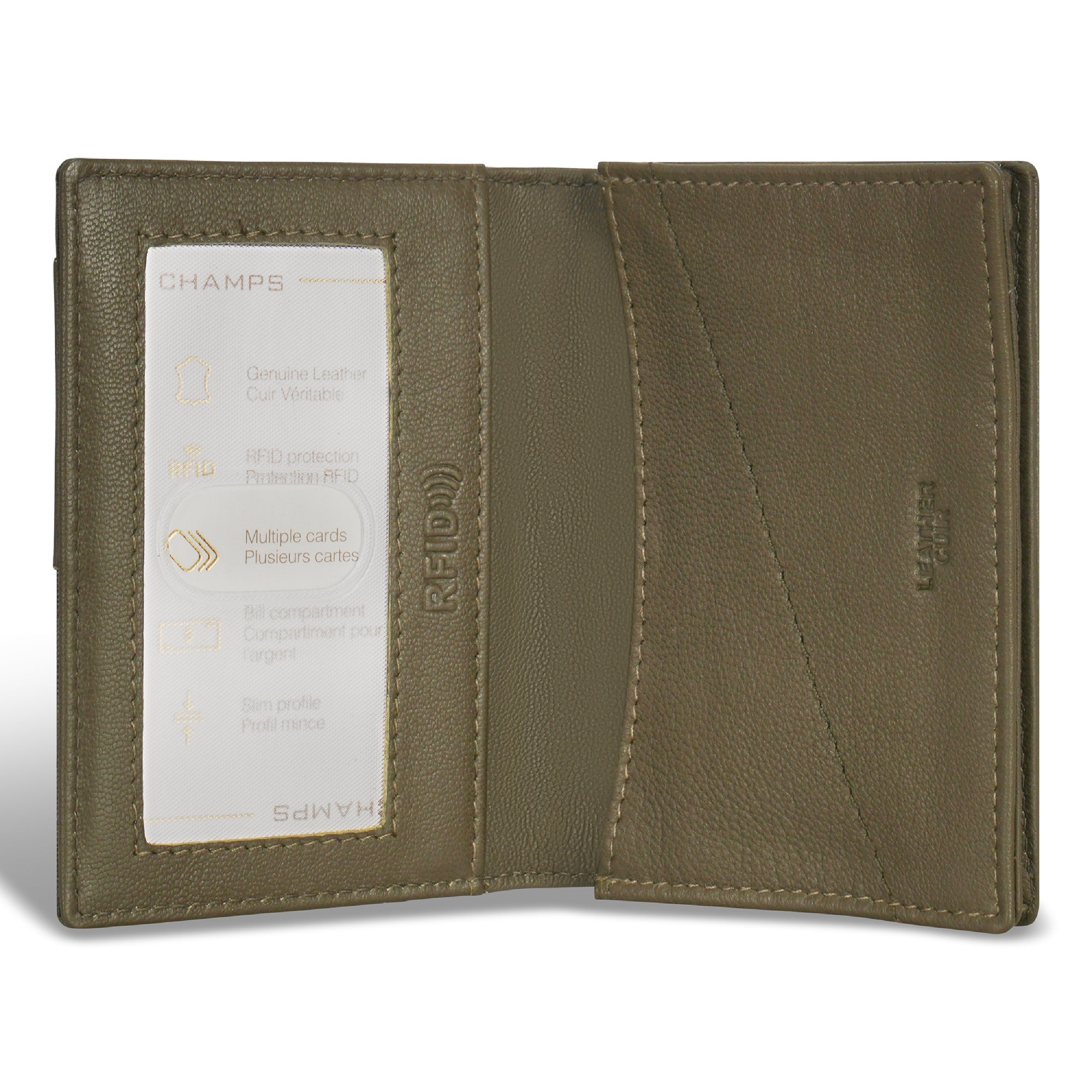 Camo / Leather Cardholder 8