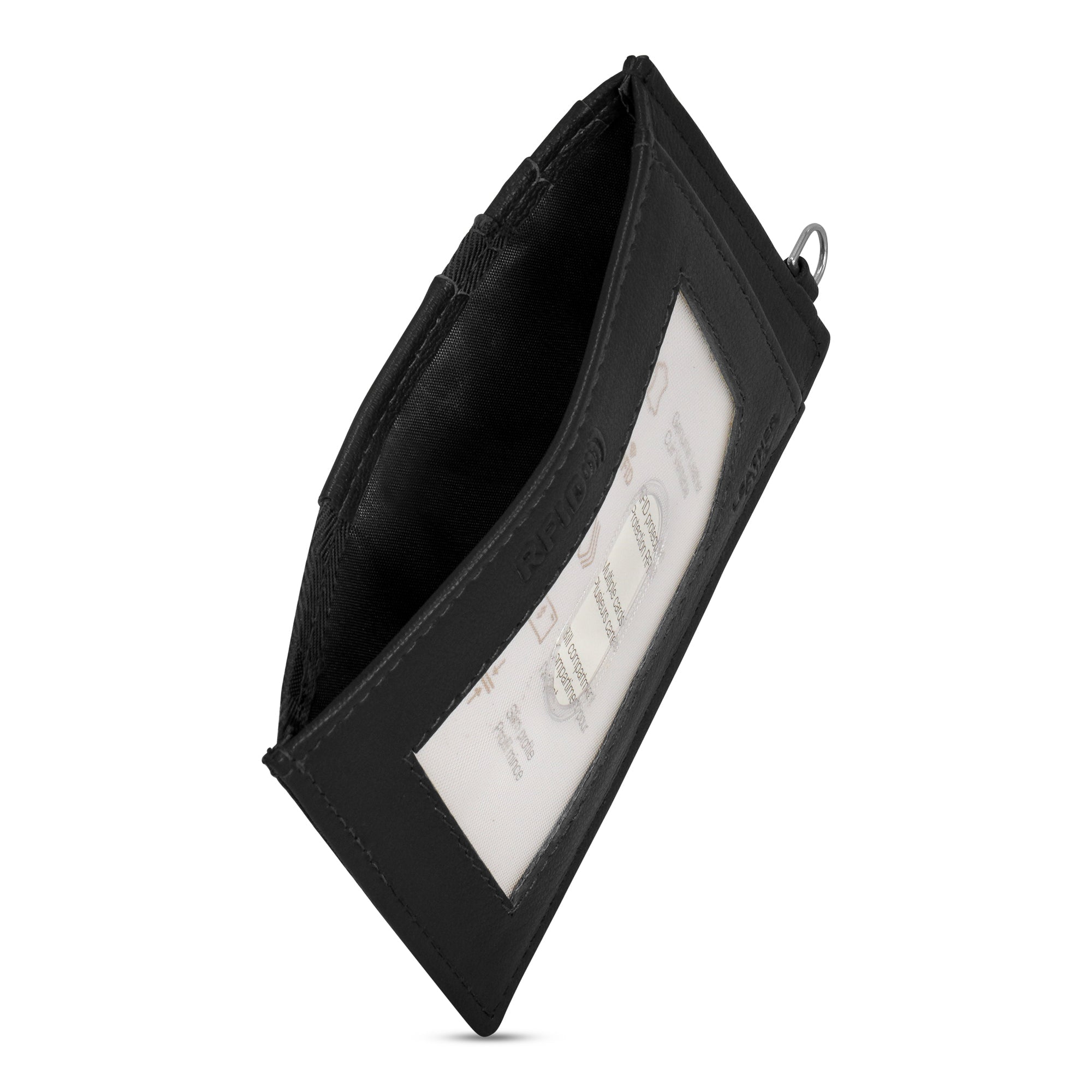 Camo / Leather Slim Cardholder 3