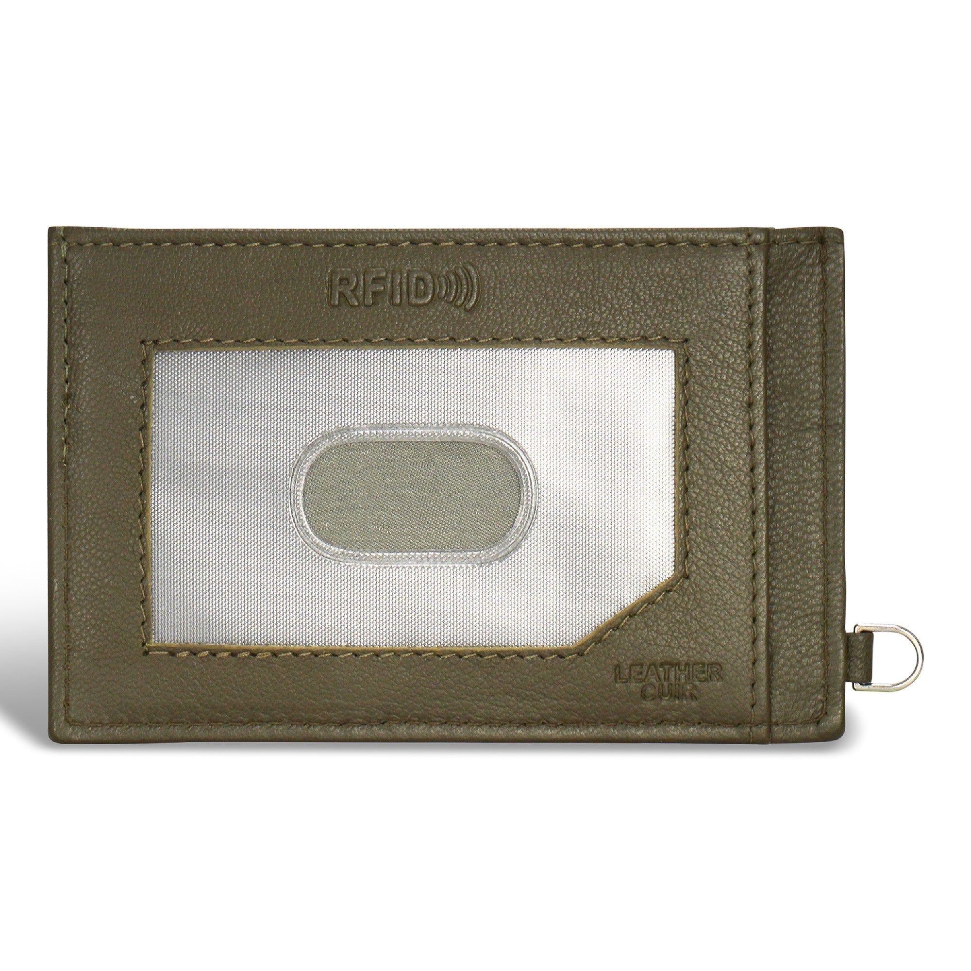 Camo / Leather Slim Cardholder 7