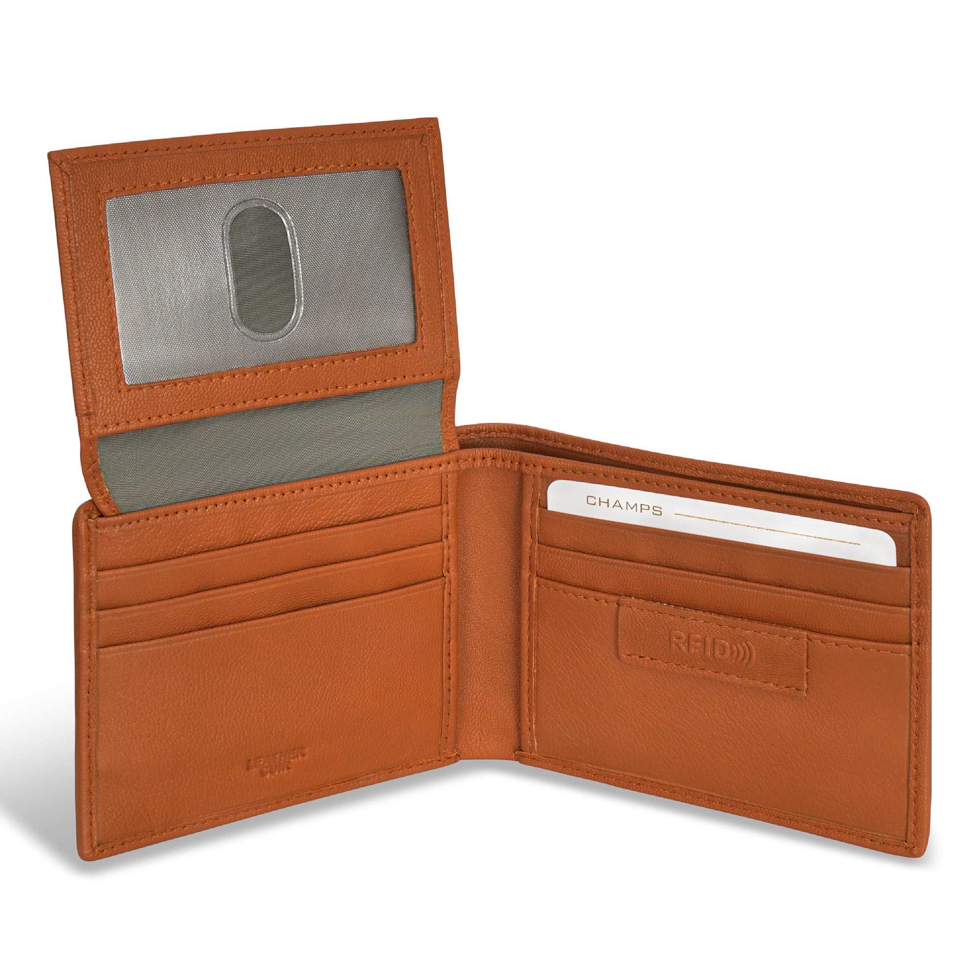 Denim / Leather Top Wing Wallet 9