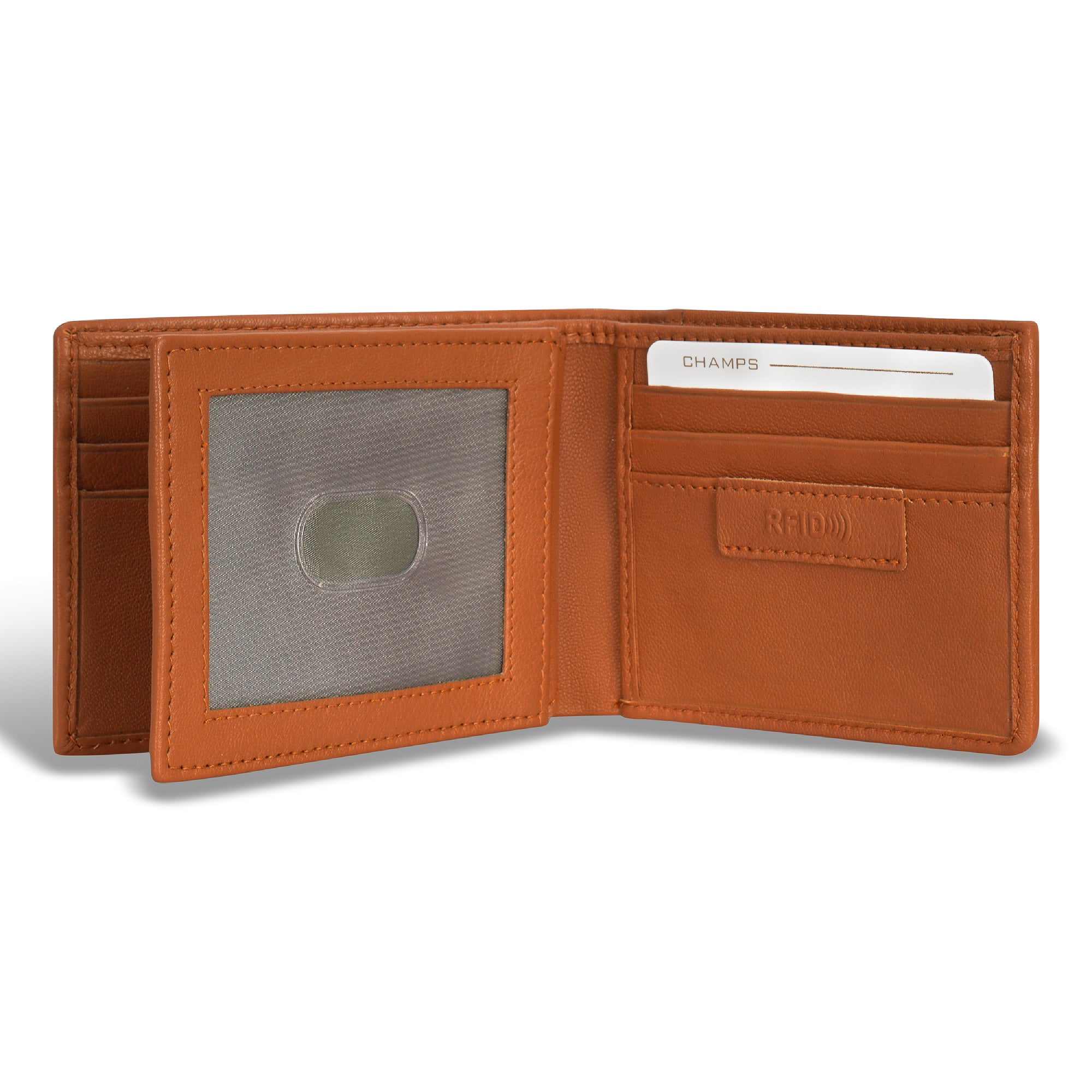Denim / Leather Center Wing Wallet 3