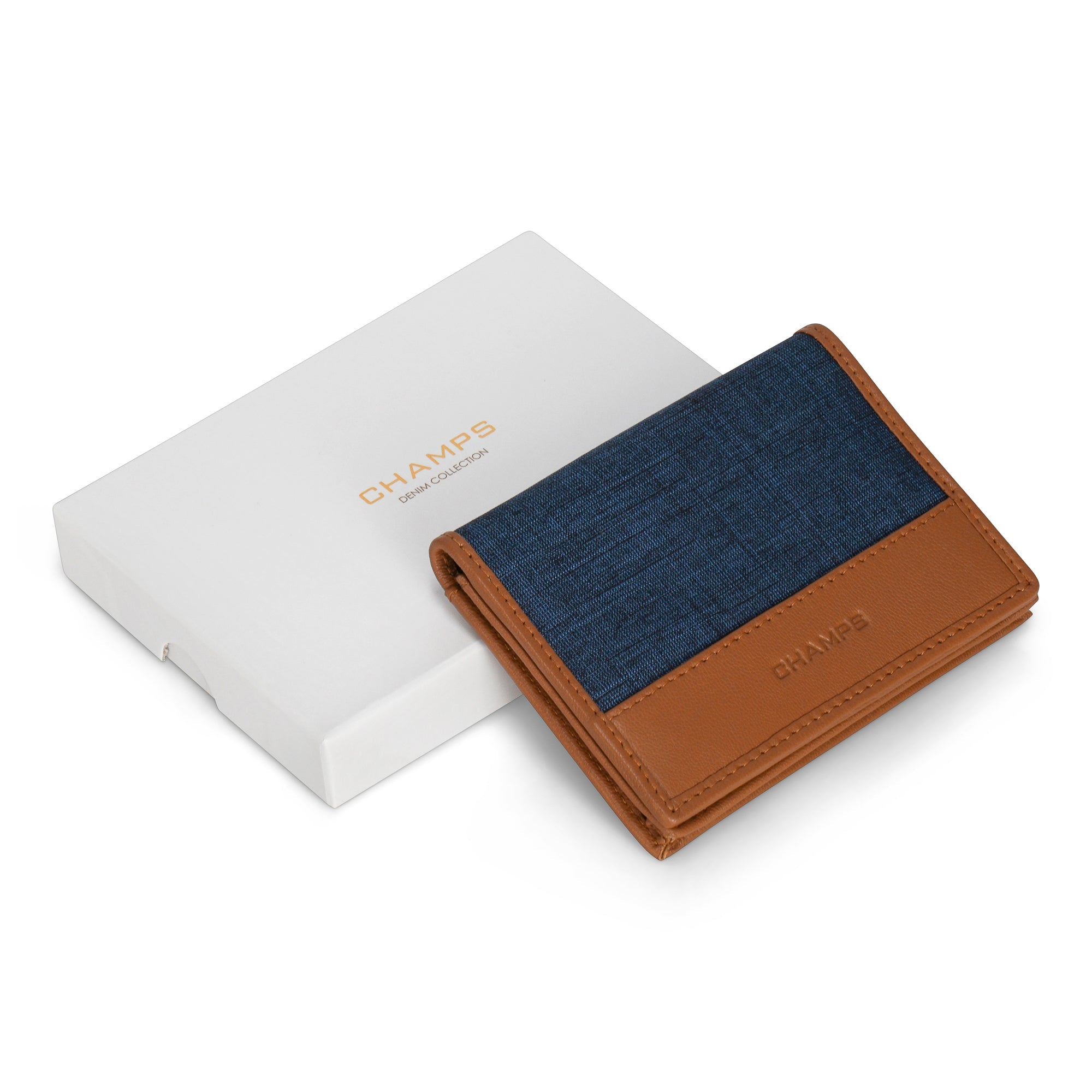 Denim / Leather Cardholder 9