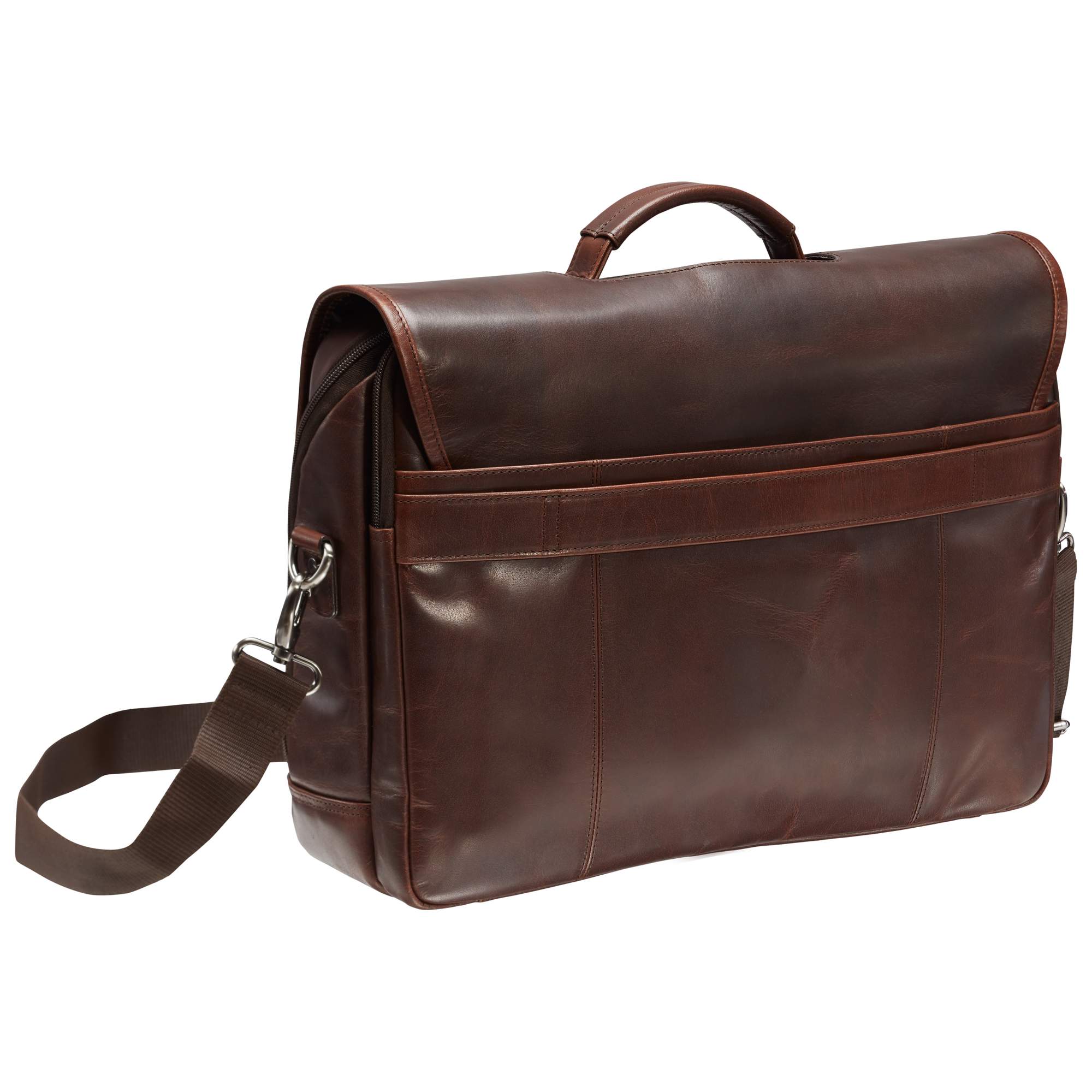 Mancini Buffalo Double Compartment Briefcase (2010's Edition) 8