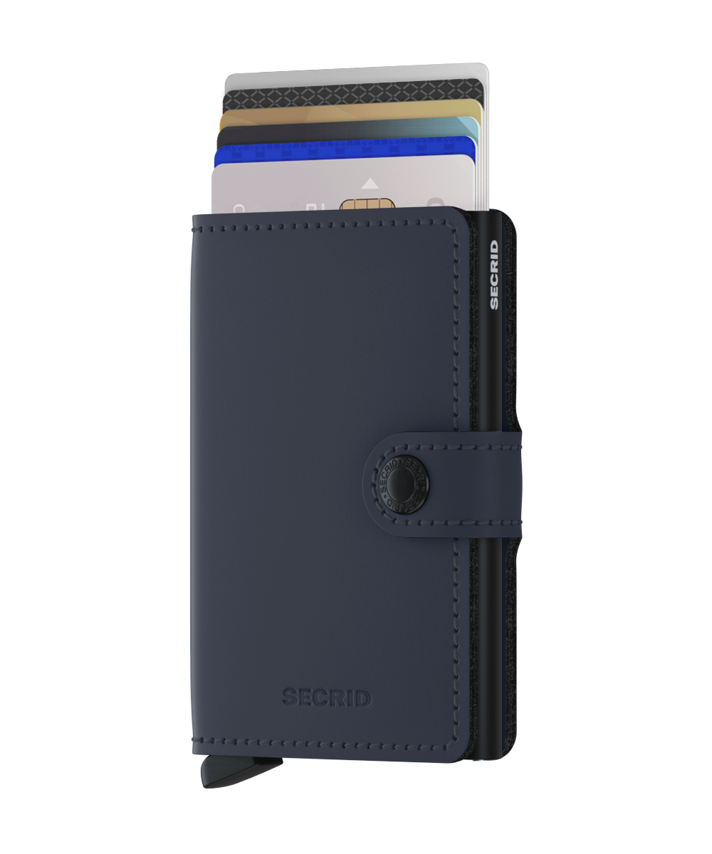 Secrid Miniwallet Matte - Night Blue