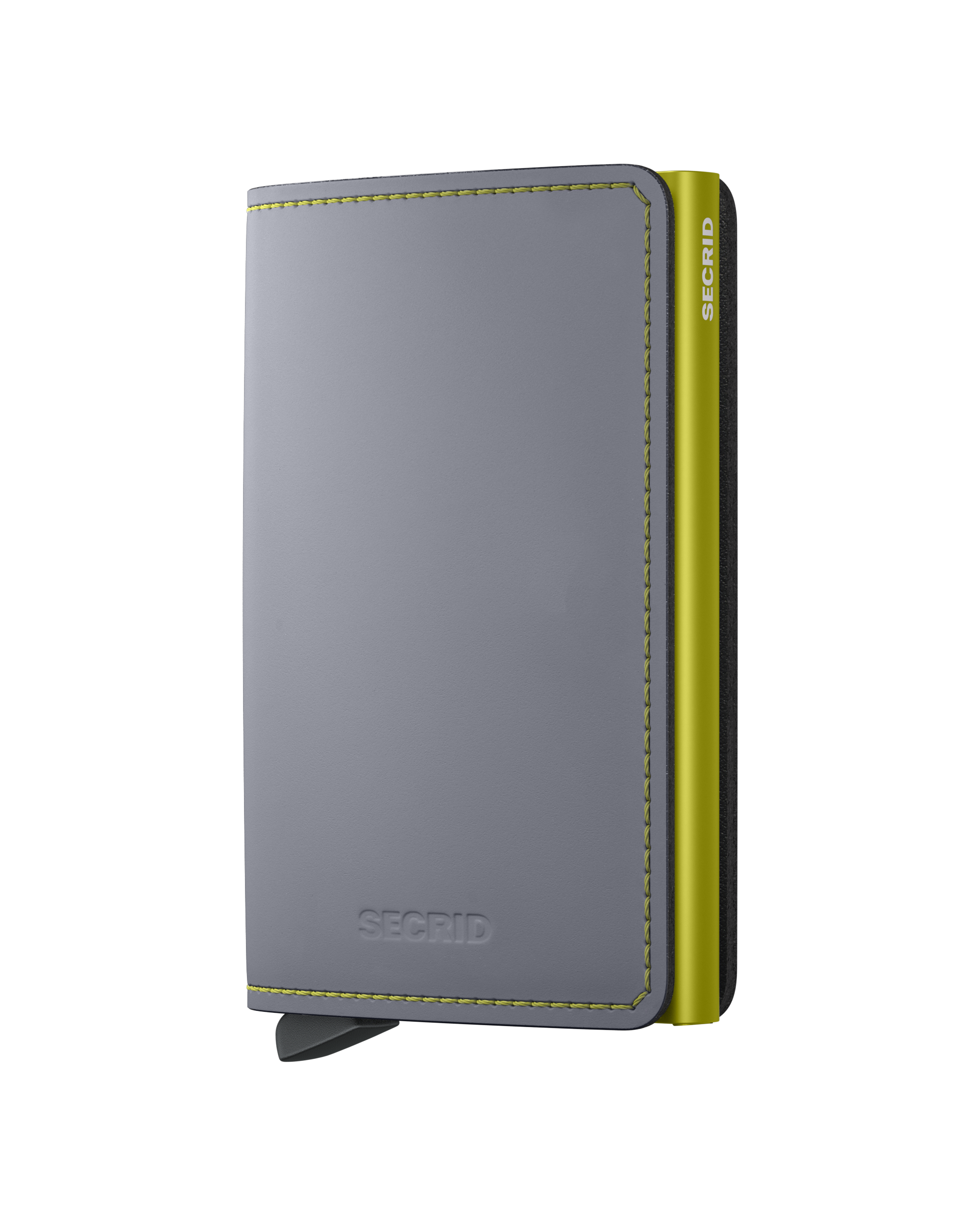Secrid Slimwallet Matte - Grey & Lime