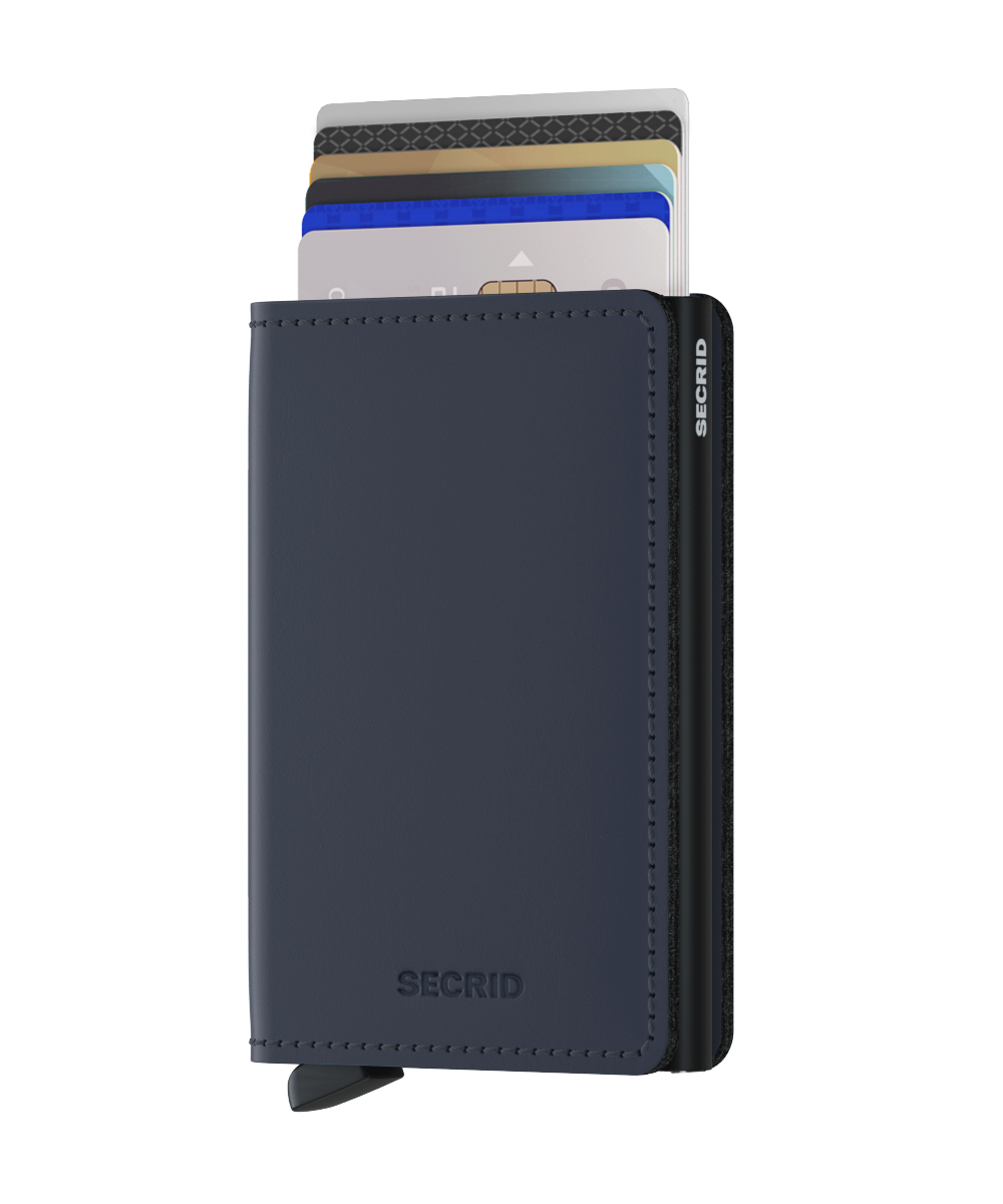 Secrid Slimwallet Matte - Night Blue