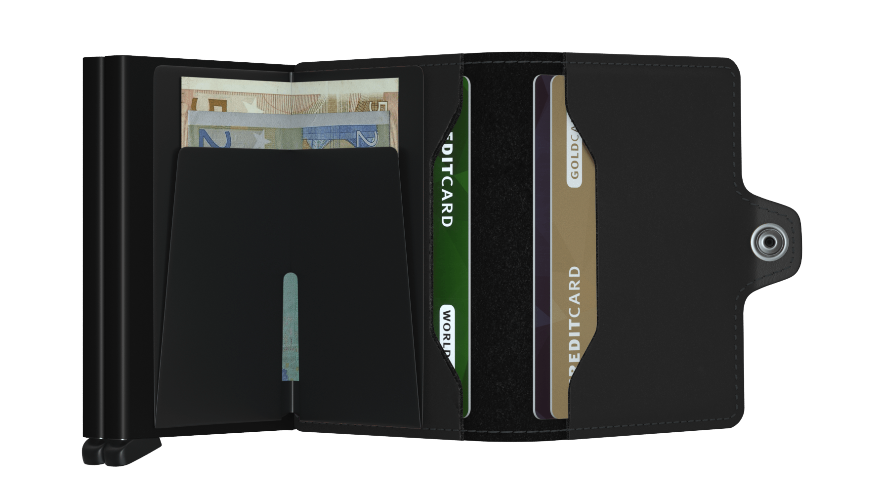 Secrid Twinwallet Matte - Black 4