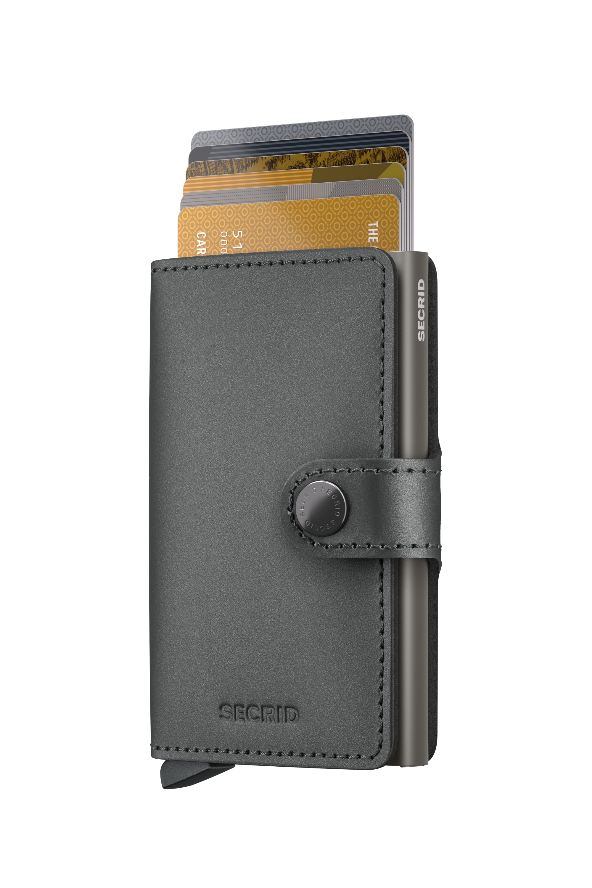 Secrid Miniwallet Matte Satin - Steel