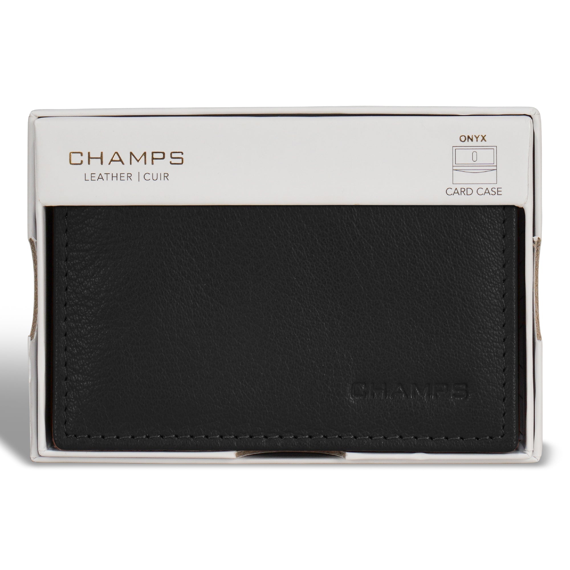 Onyx / Leather Card Case 5