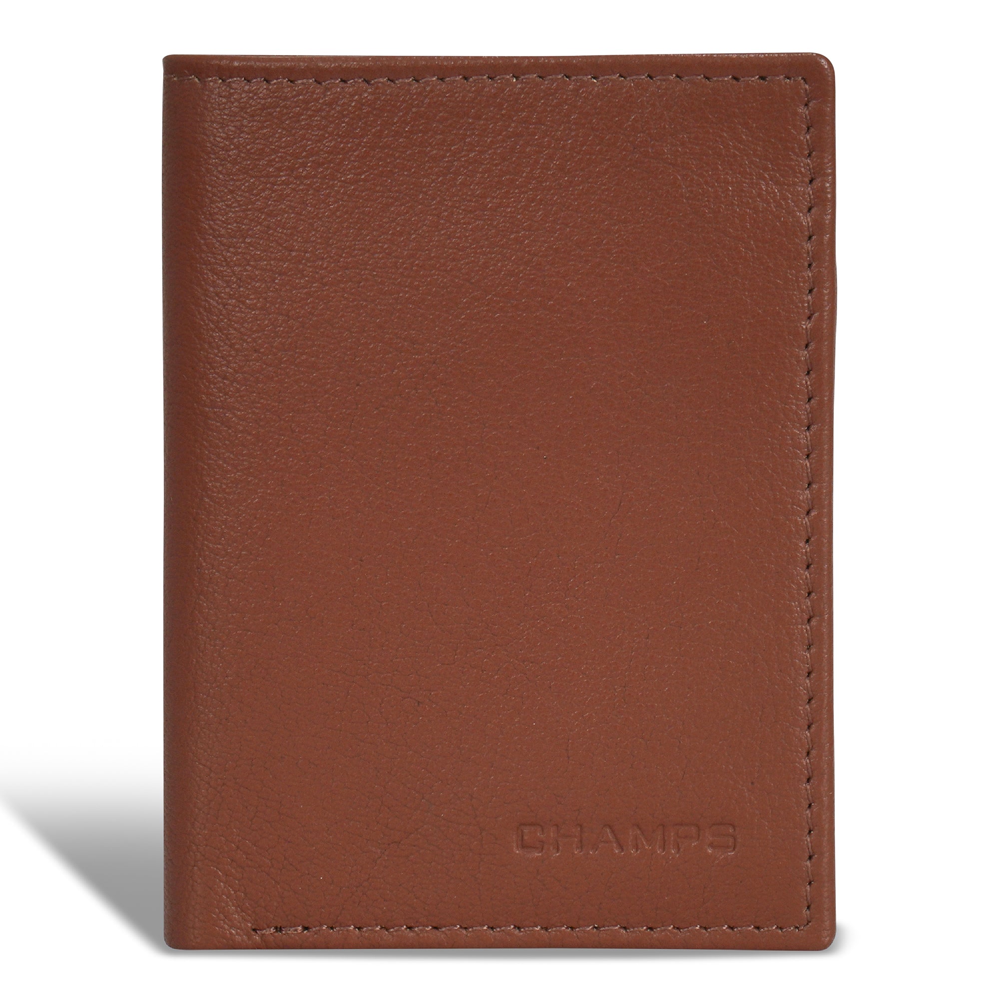 Onyx / Leather Vertical Slim Wallet 6