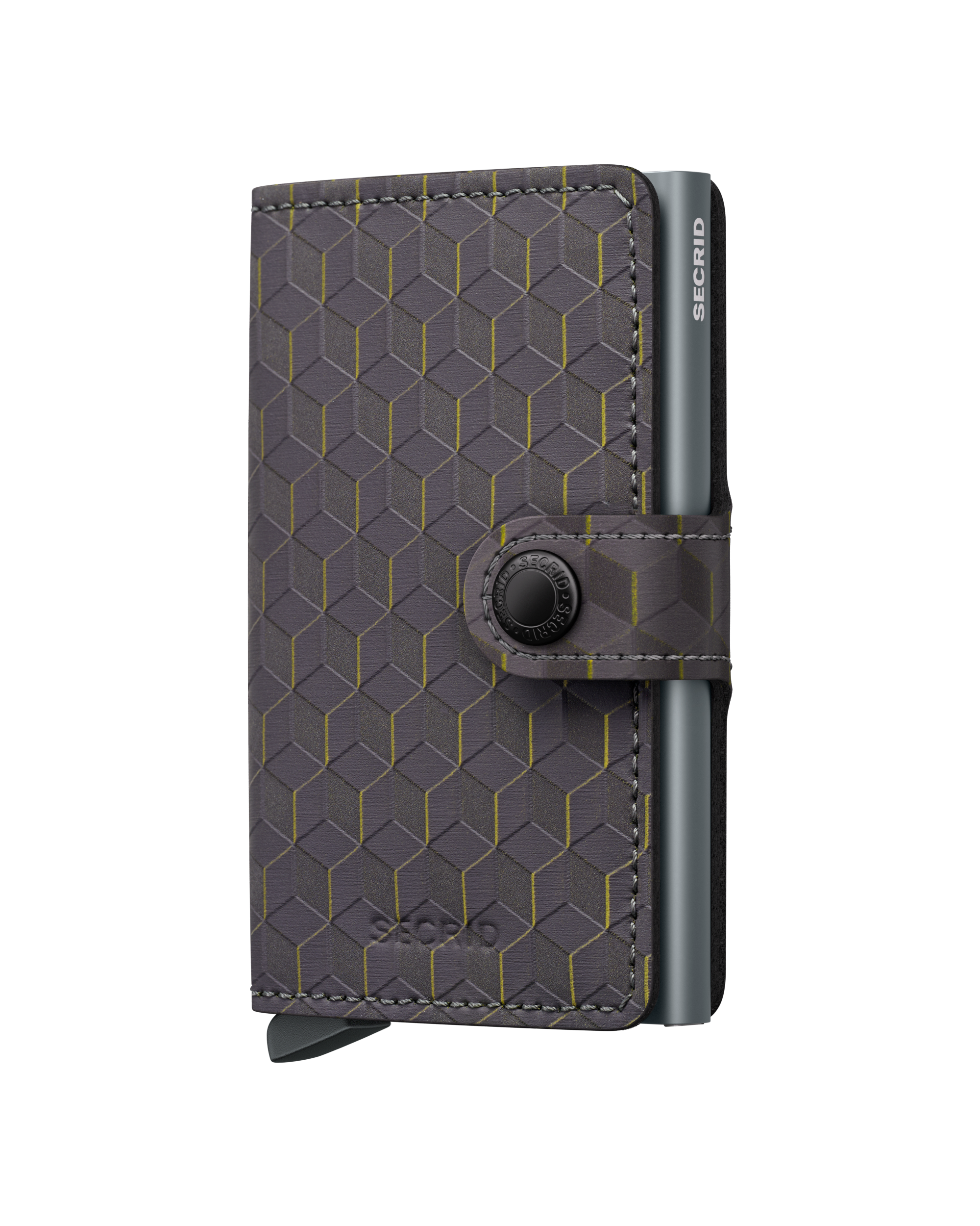 Secrid Miniwallet Optical - Grey-Yellow