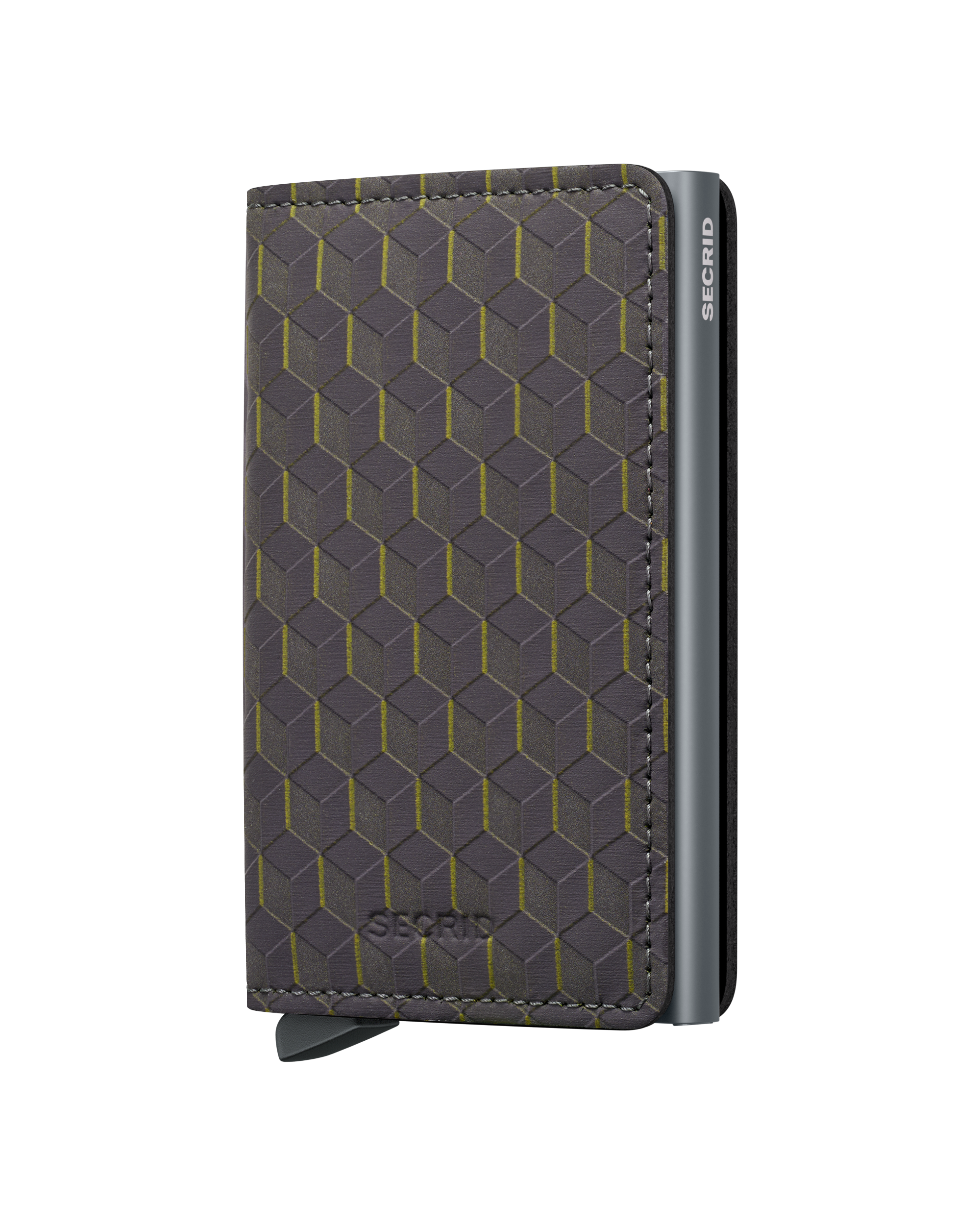 Secrid Slimwallet Optical - Grey-Yellow