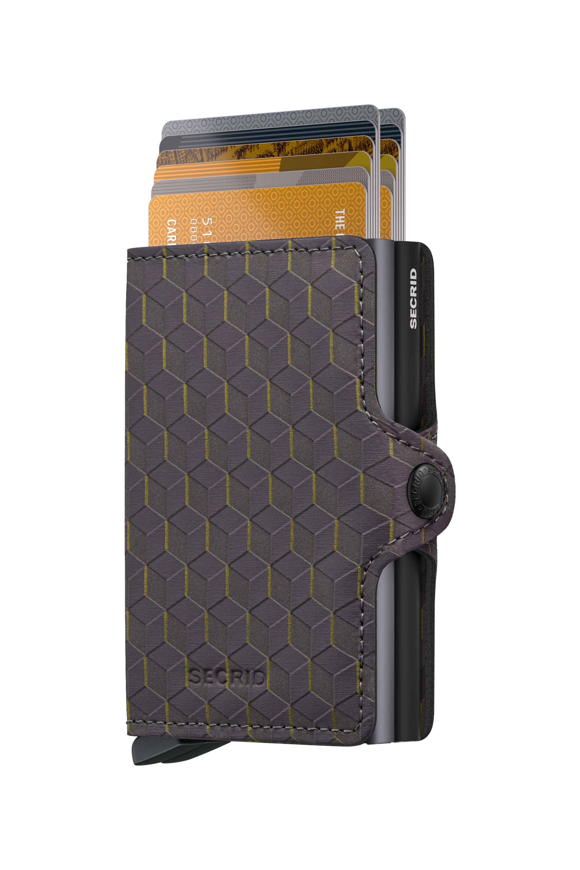 Secrid Twinwallet Optical - Grey-Yellow