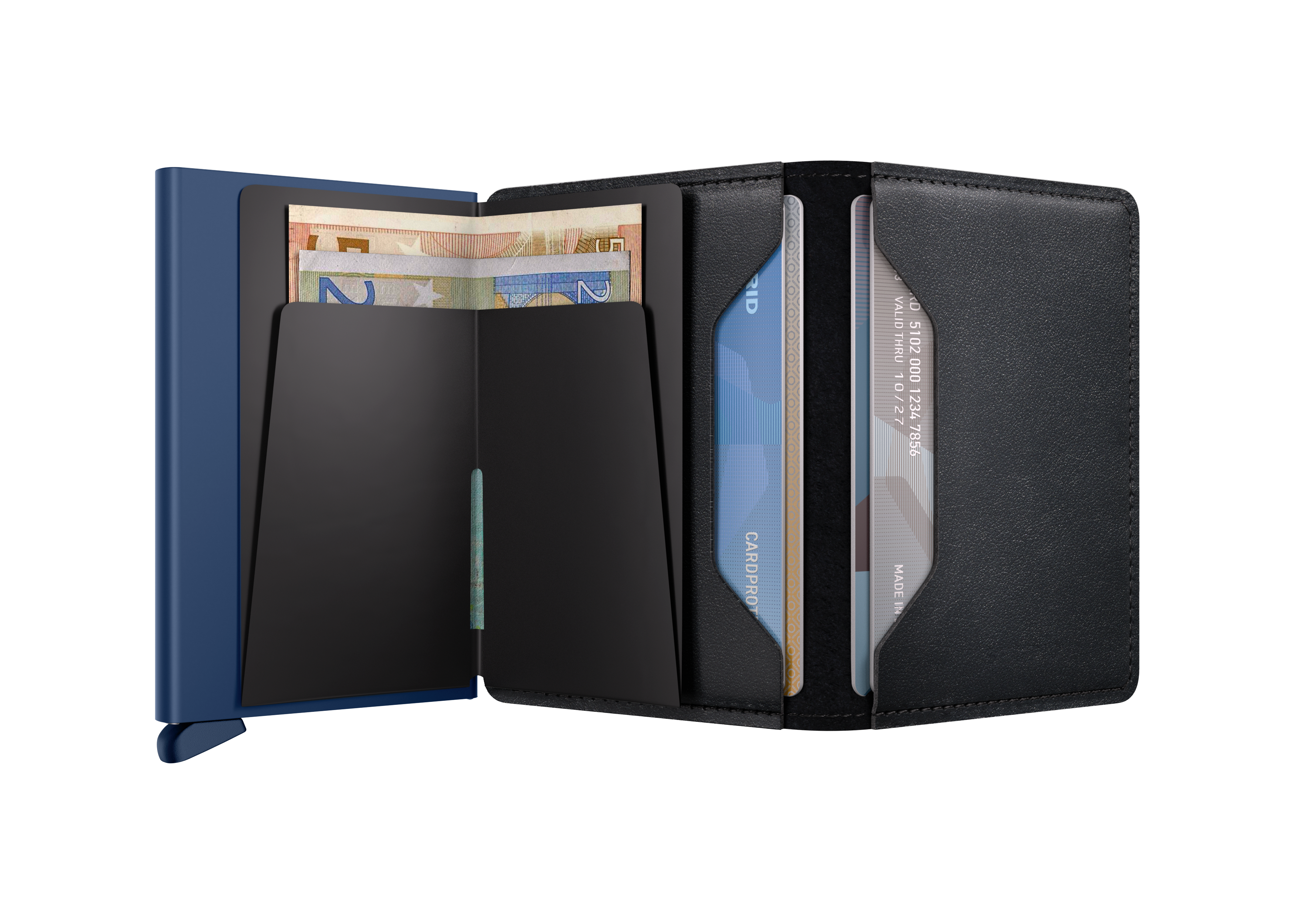 Secrid Miniwallet Original - Black-Navy