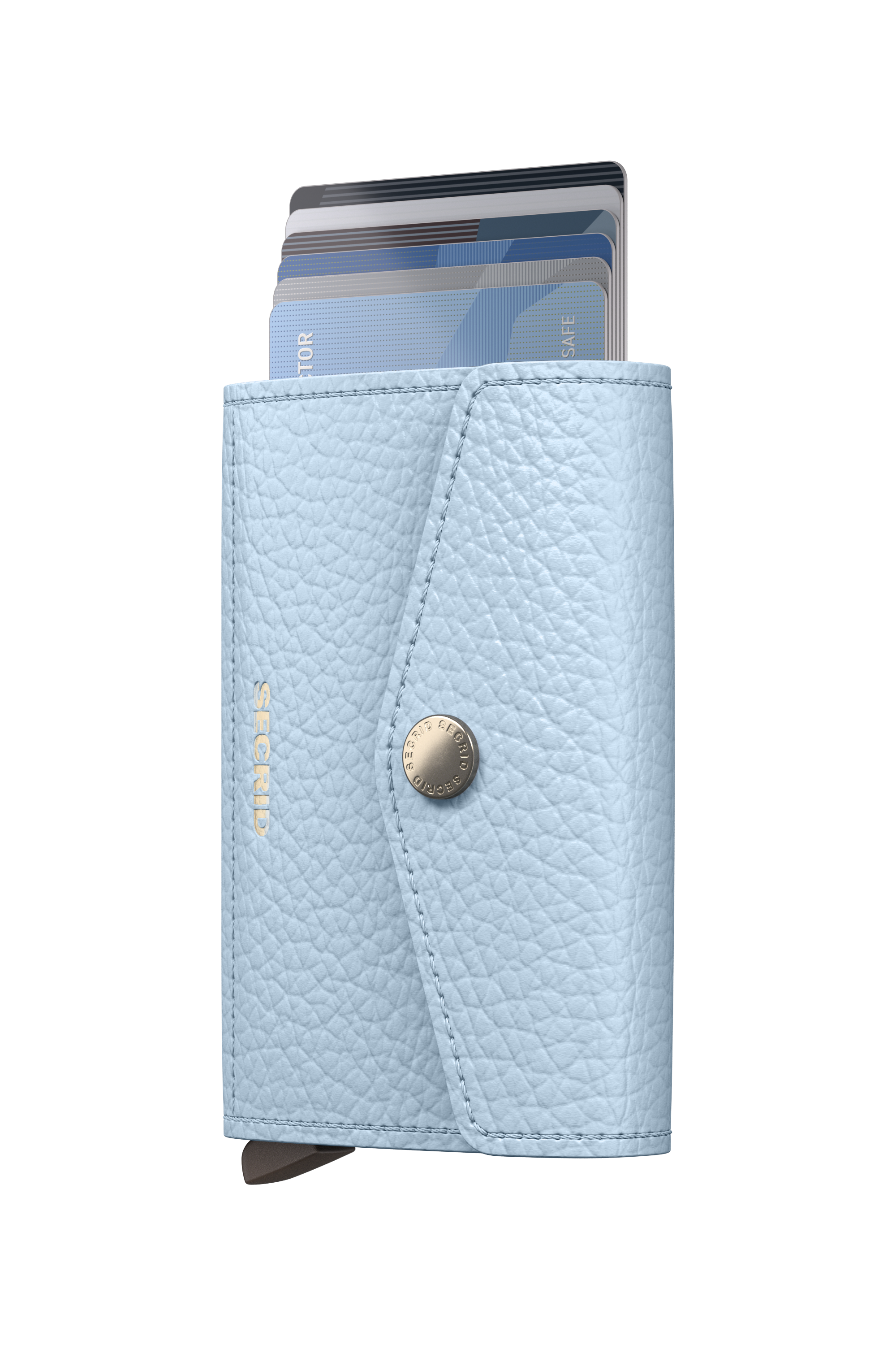 Secrid Envelope Wallet Pebble - Blue 4