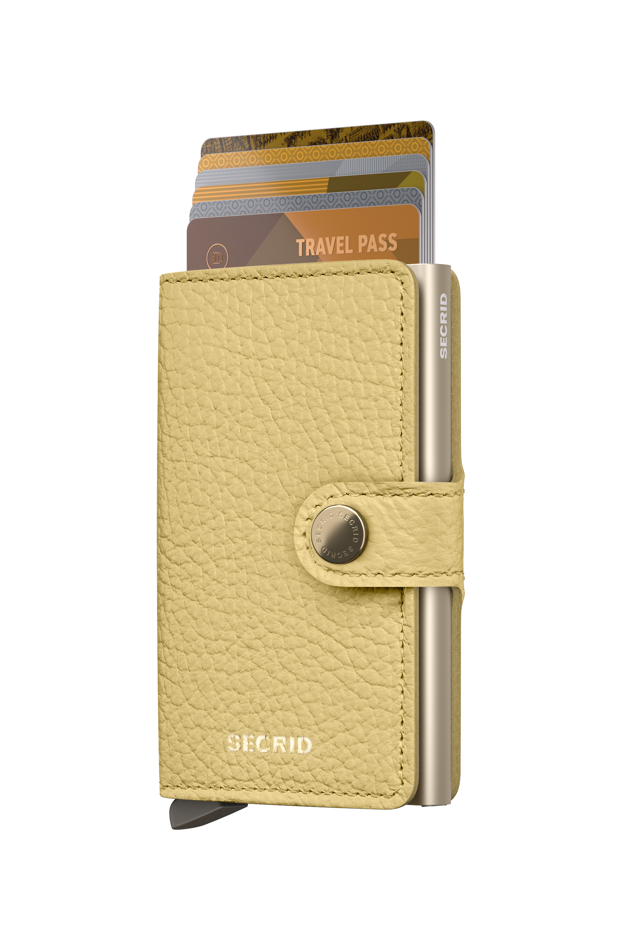 Secrid Miniwallet Pebble - Yellow 5