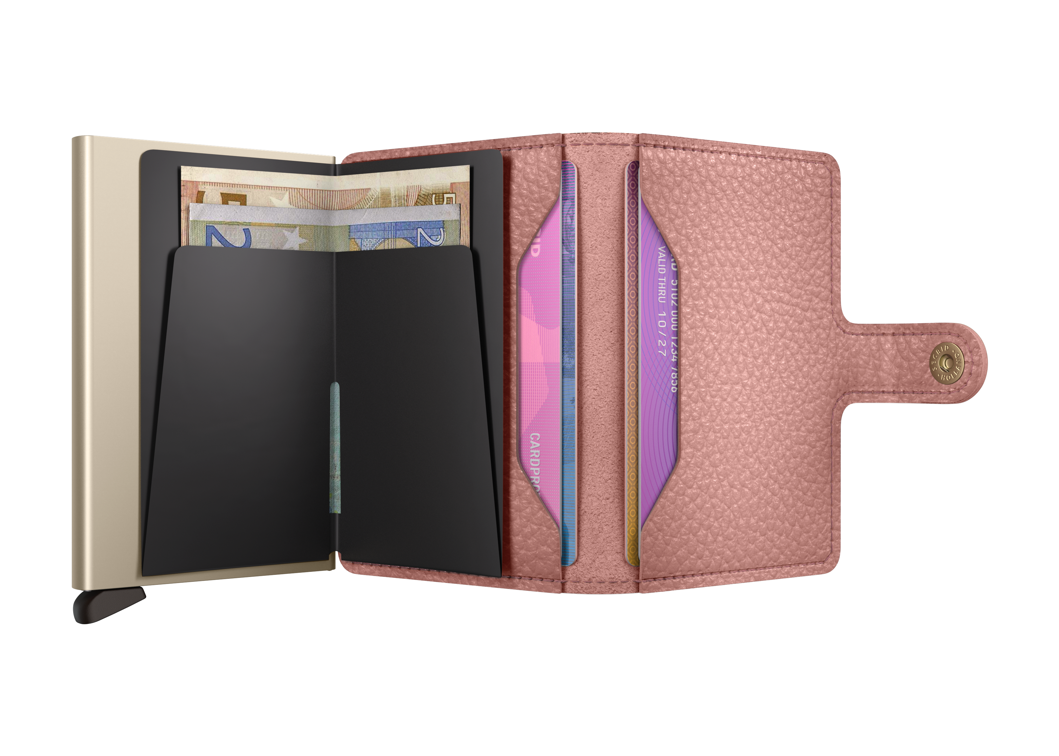 Secrid Miniwallet Pebble - Rose 4