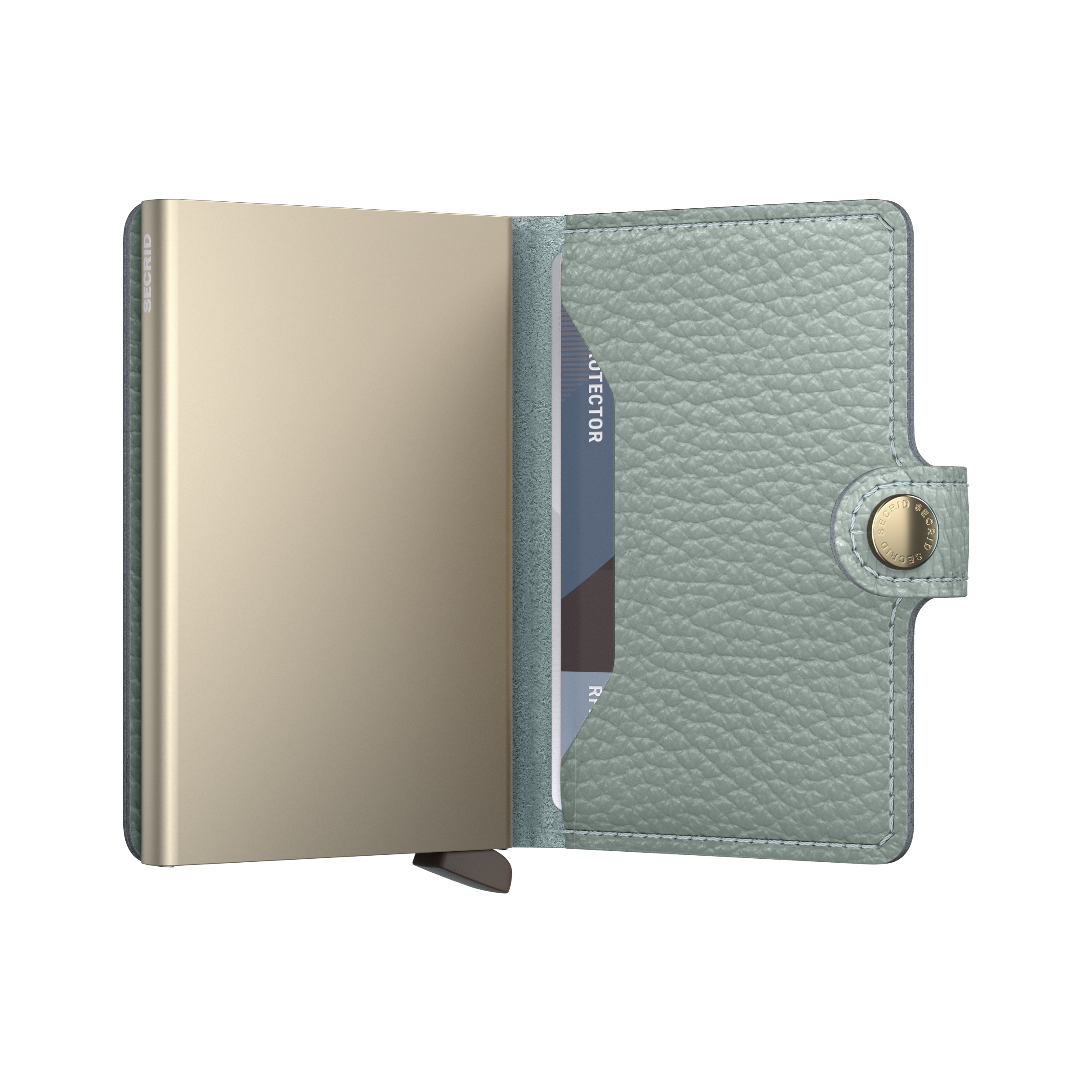 Secrid Miniwallet Pebble - Sea Green 4