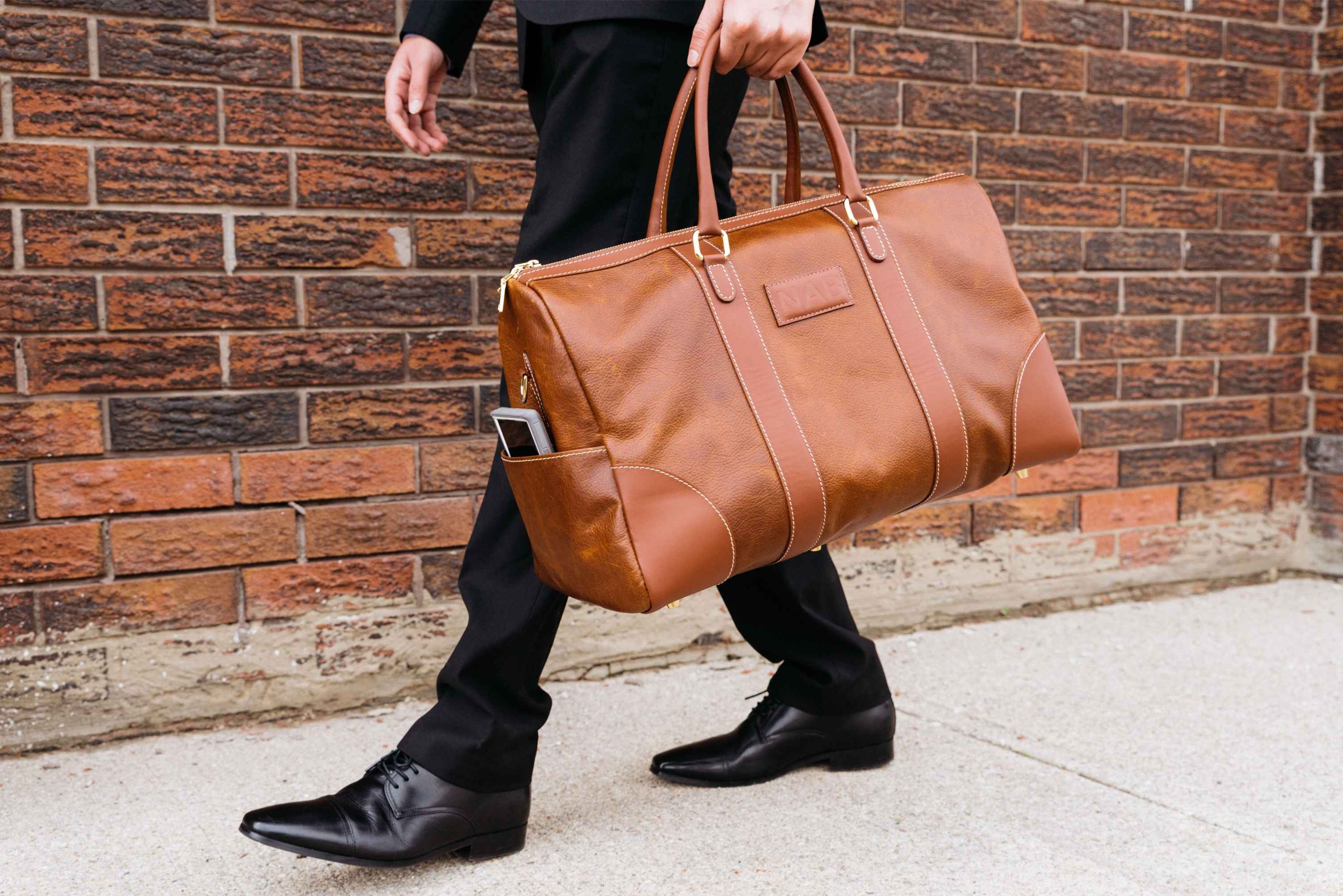 NAB Leather - The Shield Duffle 11