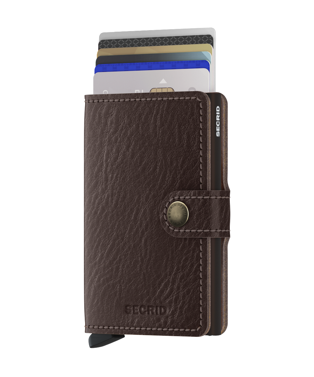 Secrid Miniwallet Veg - Espresso Brown 3