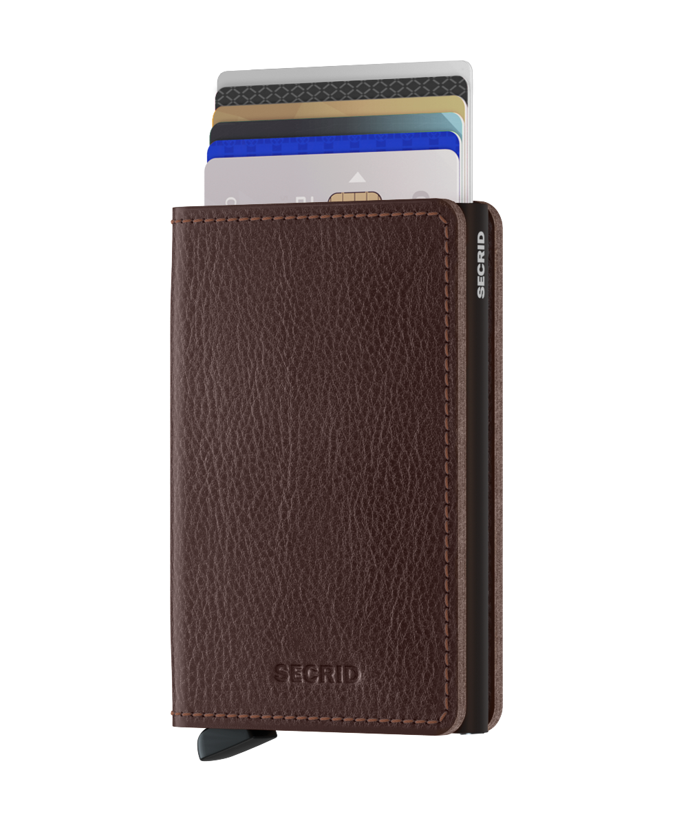 Secrid Slimwallet Veg - Espresso Brown 5