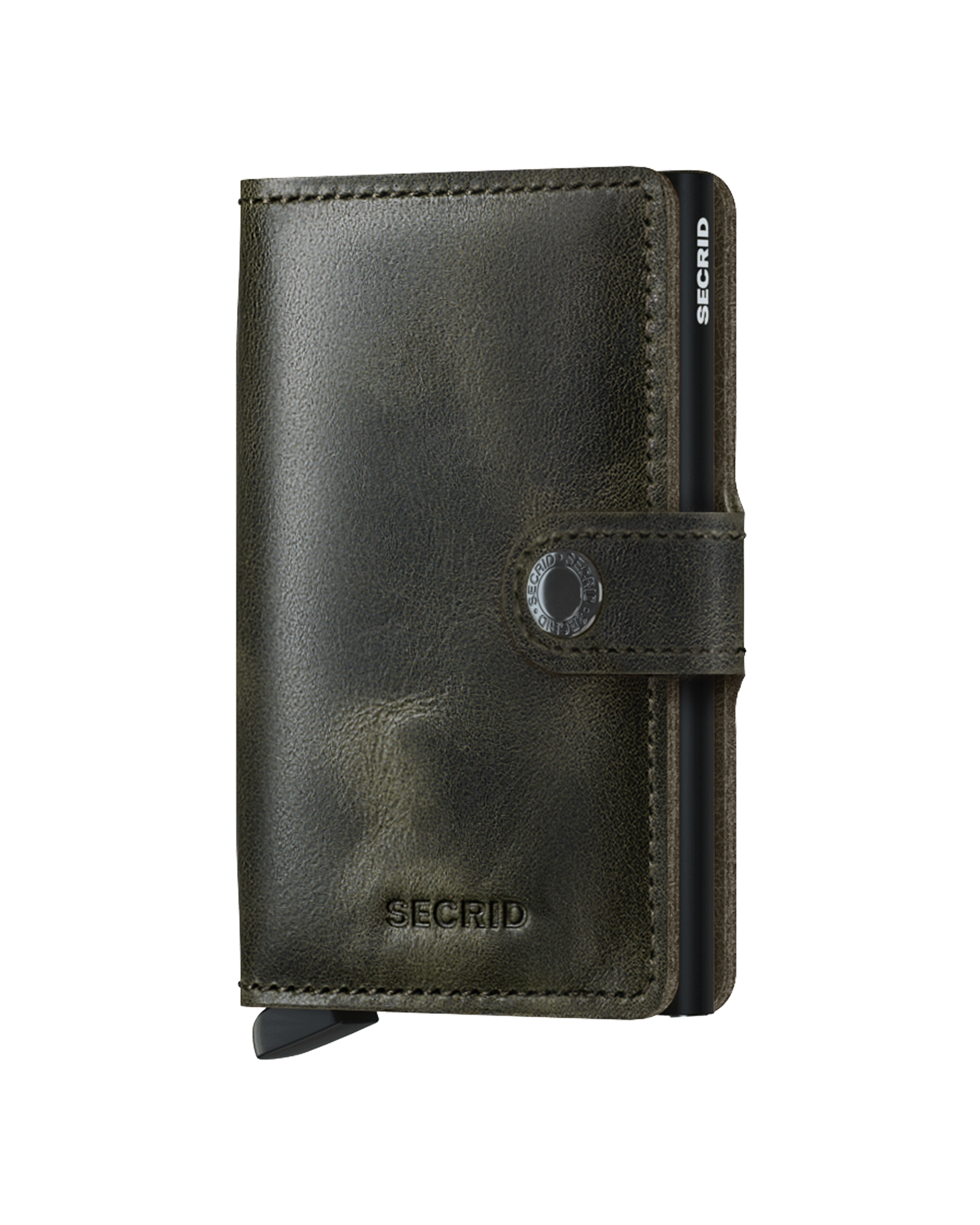 Secrid Miniwallet Vintage - Olive Black