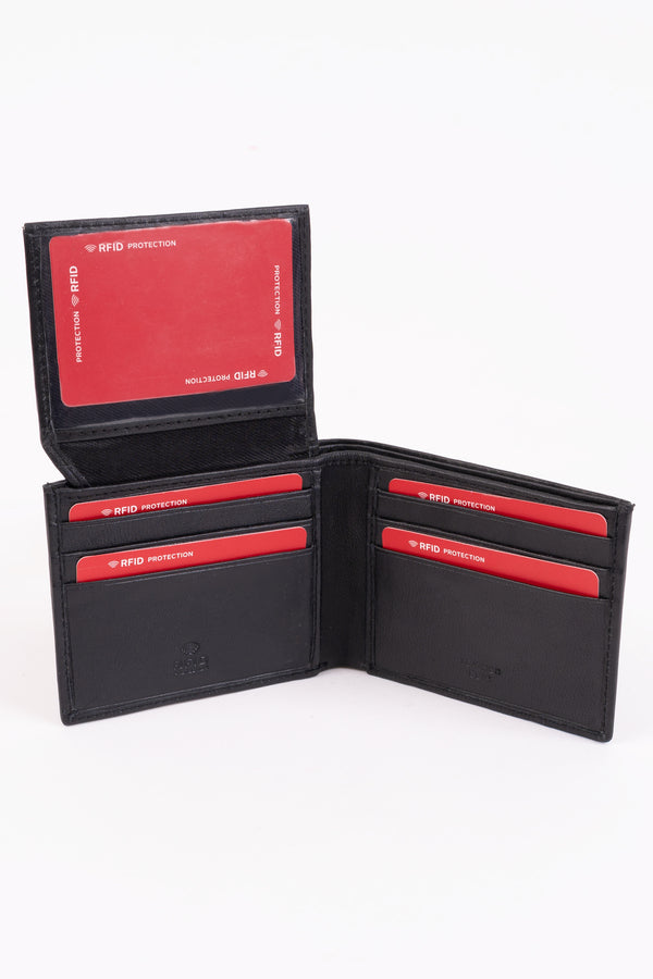 Portefeuille en cuir RFID / à rabat 4