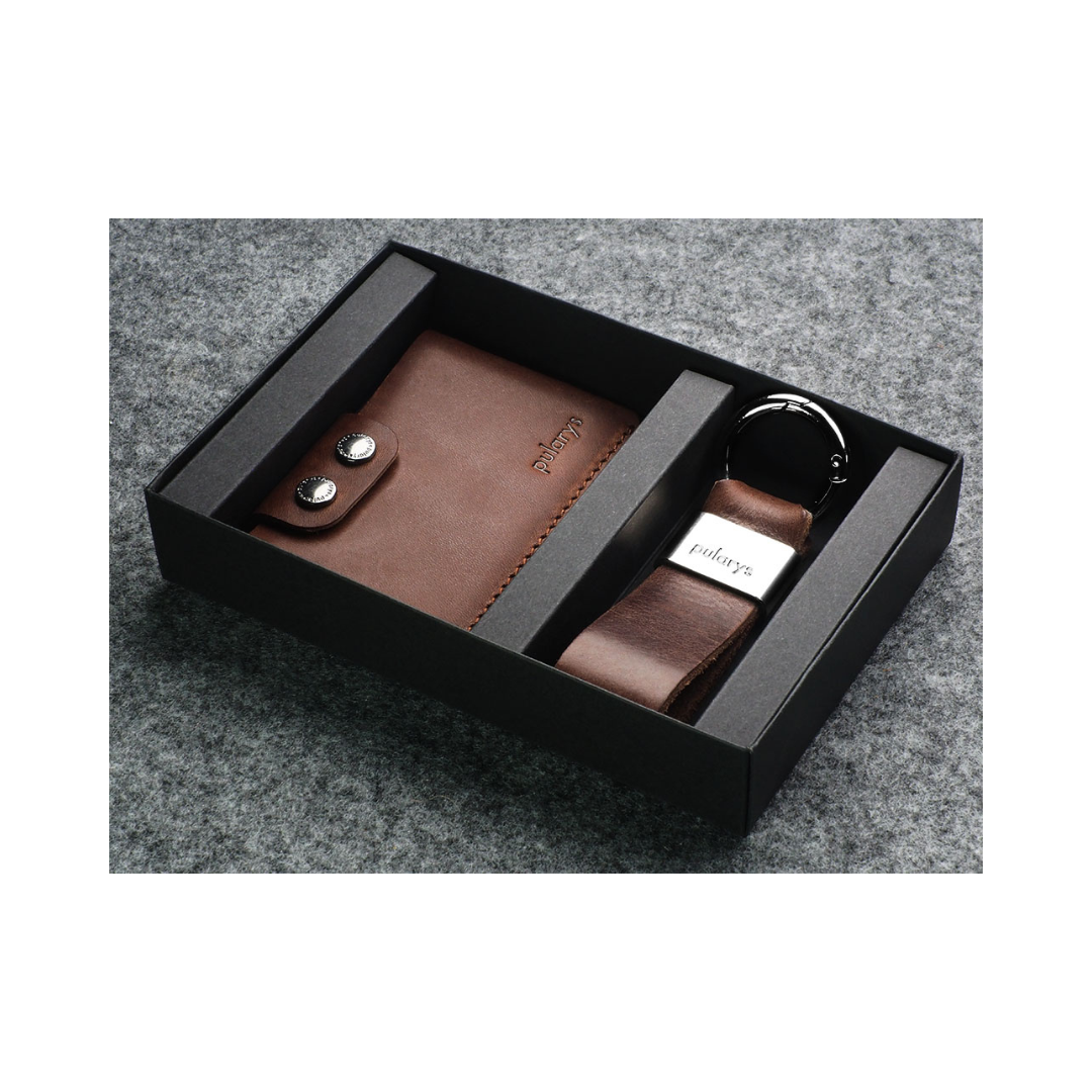 Pularys Hiker Gift Set Nomad Leather Brown