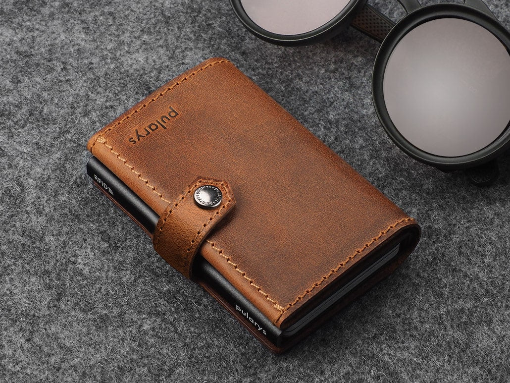 Pularys Hiker Line Saddle Leather Cognac