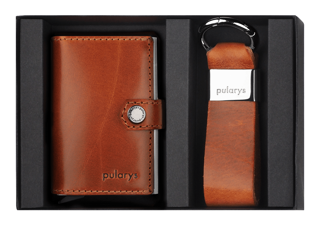 Pularys Hiker Gift Set Cognac