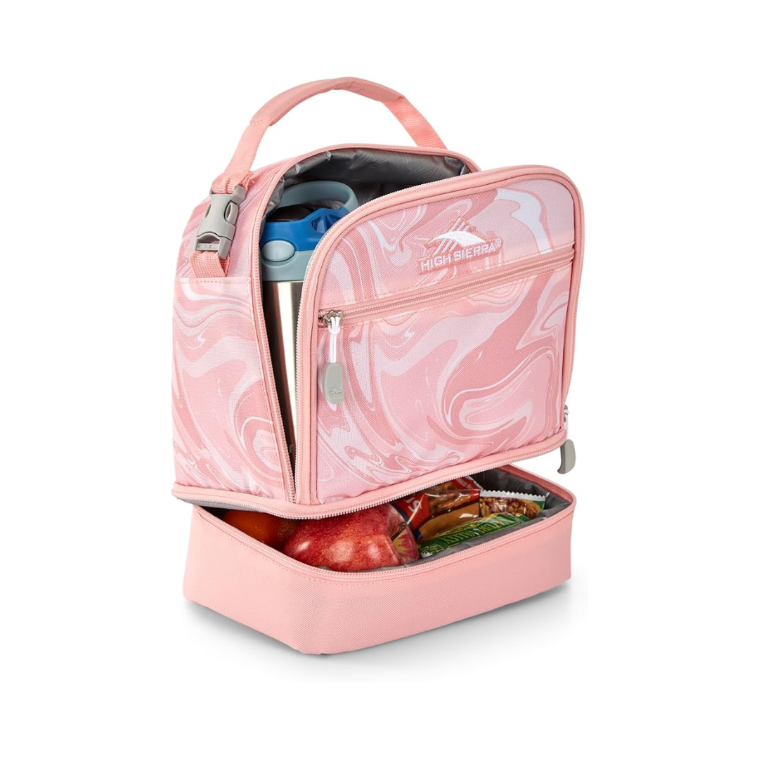 High Sierra Stacked Compartment Lunch Bag - Pink